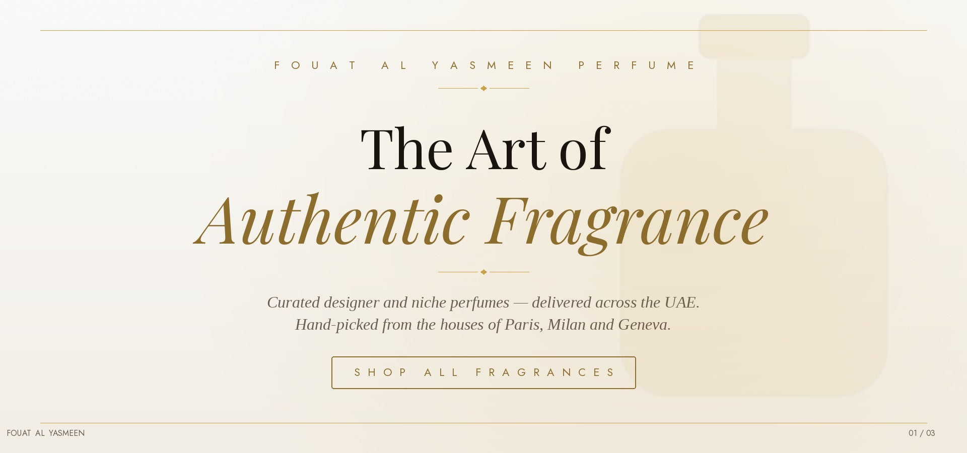Fouat Al Yasmeen Perfume — the art of authentic fragrance